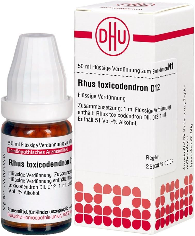 Rhus Tox. D 12 Dilution 50 ml